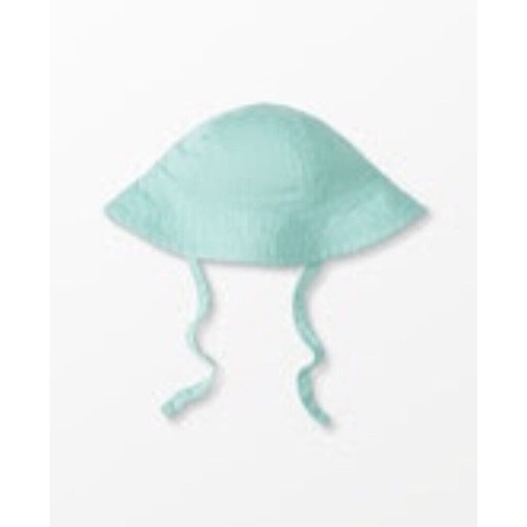 Hanna Andersson Baby Sunblock Floppy Sun Hat Wave Blue Size XS - Picture 1 of 2